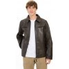 BUNDA CAMEL ACTIVE LEATHER BLOUSON BROWN