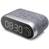 Bezdrôtový reproduktor s budíkom, Bluetooth, USB, FM-Rádio-Apollo A1 Silver