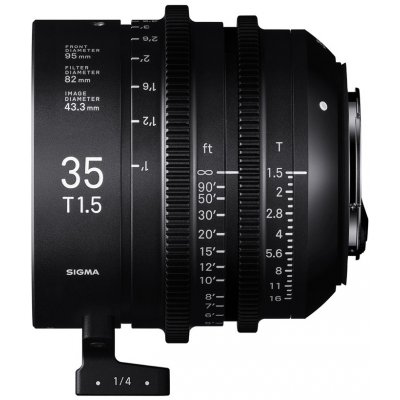 SIGMA CINE 35mm T1.5 FF FVE METRIC Sony-E