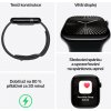 Apple Watch S10 Cell/42mm/Slate Grey/Sport Band/Black/-M/L