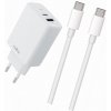Rýchla nabíjačka 30W s dlhým 2m káblom a 2 vstupmi pre Xiaomi Redmi 13C
