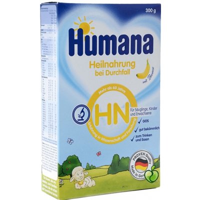 HUMANA HN pri hnačkách s banánom 300 g od 5,27 € - Heureka.sk