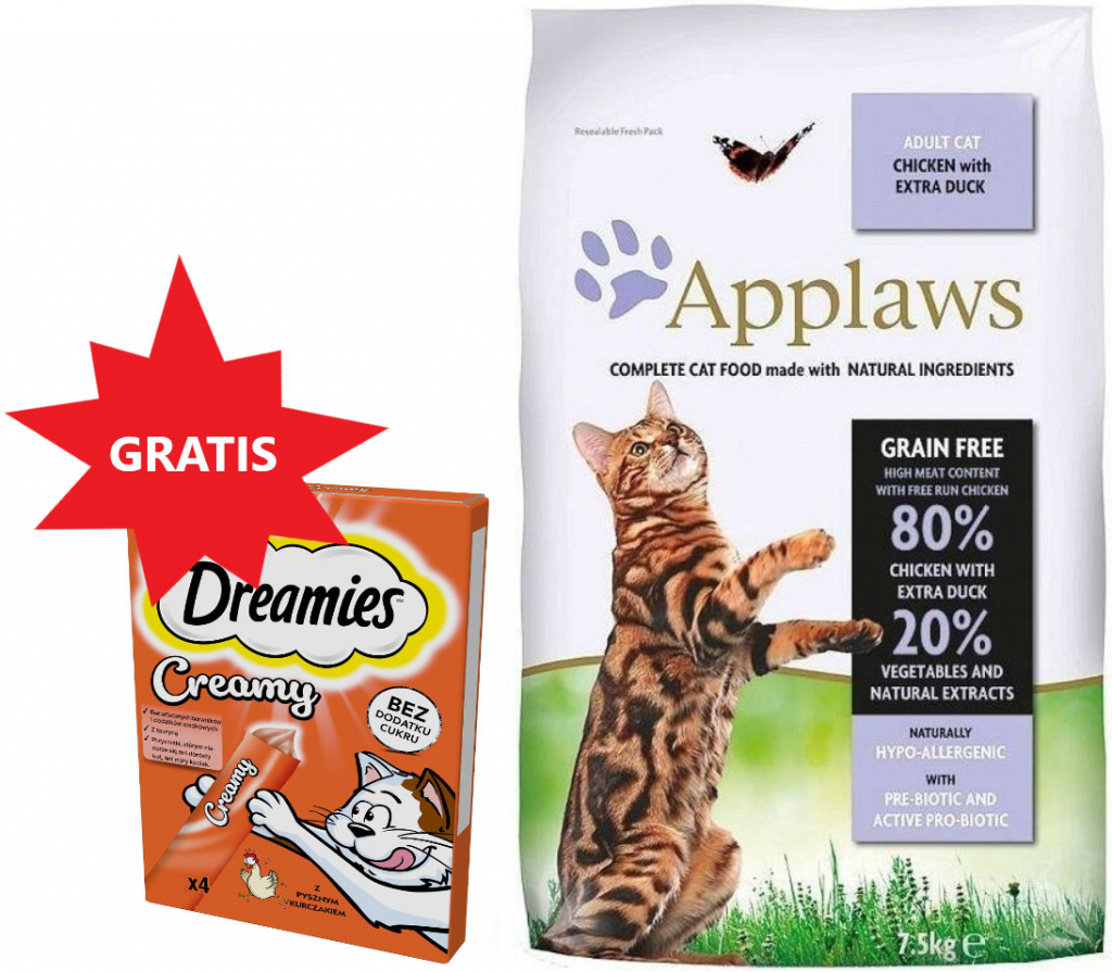 Applaws Cat Adult Chicken & Duck 7,5 kg