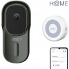 iGET HOME Doorbell DS1 Anthracite + CHS1 White - WiFi batériový videozvonček, set s reproduktorom, SK DS1 Anthracite+ CHS1