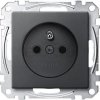 Schneider Electric Merten M-Elegance Zásuvka 230V, krytka Antracit