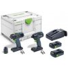 FESTOOL TID 18 C 3,1-Set T18 aku. rázový uťahovač 577192 + darček