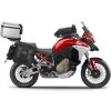 SHAD Kompletná sada sedlových brašní SHAD TERRA TR40 adventure a hliníkového kufra SHAD TERRA 55L vrátane montážnej sady SHAD Ducati Multistrada 1200 V4