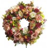 Luxusný Dekoračný prútený veniec exclusive Ruže & Kamélie & doplnky Ø 42cm