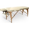 Skladací masážny stôl TANDEM Basic-2 Oval Farba: krémová 195*70 cm / 13,1 kg / krémová