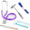Set pre študentov Basic, fialová farba (Fonenondoskop Rappaport + Neurologické kladivko + Škrtidlo + Diagnostické svetelné pero + EKG pravítko)