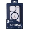 Zadní kryt Cellularline Pop Mag s podporou Magsafe pro Apple iPhone 15 Pro, čirý / modrý POPMAGIPH15PROB