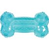 Hračka pes kosť BONE TPR POP 12cm tyrkys Zolux