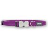 Red Dingo obojok Classic Purple 1,5x24-37 cm fialový
