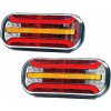 2 x zadné kombinované LED Svetlo FT-230 dióda SADA ĽAVÉ PRAVÉ POL