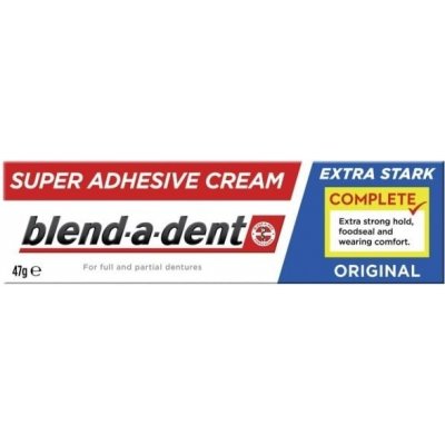 Blend-a-Dent Fixačný krém na zubnú náhradu Original 47g