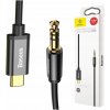 Baseus CAM01-01 USB type C M - Jack 3,5 mm M, 1,2m, černý