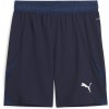 Pánske futbalové šortky Puma, TEAMFINAL SHORTS tmavo modrá,biela XL