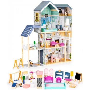 Eco Toys Domček pre bábiky Residence biely