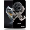 Picasee silikónový čierny obal pre OnePlus 12 5G - Astronaut Big