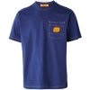Replay Tričká s krátkym rukávom CLASSIC POCKET T-SHIRT Modrá