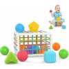 ELASTICKÁ SENZORICKÁ KOCKA SKLADAČKA HRAČKA NA TRIEDENIE PRE DETI 13KS