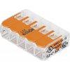WAGO svorka, 5x0,14-4 mm²