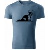 T-ričko Boston Terrier pánske tričko Farba trička: Denim, Veľkosť: XS