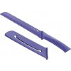 SCANPAN 18cm Nôž na chleba purpurový /51359400/18624