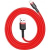 Baseus 0,5m Lightning USB, červený 018164 Cafule 2,4A