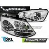 Tuning-tec Predné svetlomety TRUE DRL CHROME pasujú na VW POLO 6R 09-03.14