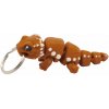 Prívesok kľúčenka AGAMA DRAGON - Hnedá