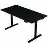 AROZZI herní stůl ARENA NORDICO Black/ motorizovaný/ barva deska černá, nohy černé/ šíře 140cm/ výška 71-115 cm (ARENA-NRD-BOX2-BK)