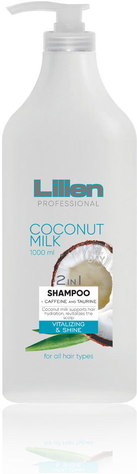 Lilien coconut milk šampón 2v1 1000 ml