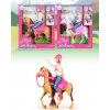 Mamido s koňom a ružovými doplnkami, blondína MT1180
