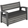 Záhradná lavica Keter Deco Storm grey, 612057
