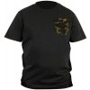 Avid Carp Tričko Cargo T Shirt Black - M