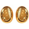 IZMAEL Náušnice Retro Oval Zlatá KP29333