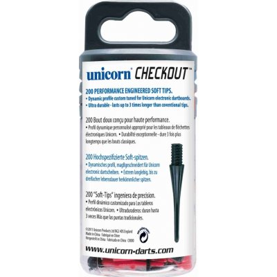Unicorn Hroty Checkout Soft Tips - 200 ks