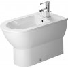 Duravit Darling New - Stojaci bidet, 1 otvor pre batériu prepichnutý, 630x370 mm, biela 2251100000