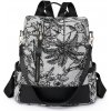 Crossbody batôžtek s popruhom Ara Flower Čierny 14L