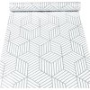 Samolepiace tapety 45 cm x 10 m IMPOL TRADE 9425-1, geometrický vzor strieborný , Samolepiace tapety