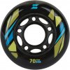 Sada in-line koliesok Zealot 70-80A WHEELS 4PACK čierna,modrá,žltá