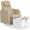 Kozmetické kreslo na pedikúru SPA Sillon Elysia, béžové