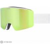 uvex ignite FM okuliare, white matt green/green-clear S3
