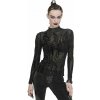 tričko dámske s dlhým rukávom DEVIL FASHION - TT172