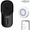 iGET HOME Doorbell DS1 čierna + Chime CHS1 White