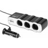Zapaľovač roztrojka 12 / 24V, USB zásuvka, Carmotion