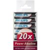 PHILIPS ALkaline AAA 20ks LR03P20T/10