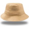 Atlantis Bucket Cotton Hat Bavlnený klobúk AT314 Khaki one size