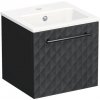 Kúpeľňová skrinka s umývadlom Intedoor TRENTA 40 cm čierna matná TRE MINI 40 1Z B U129